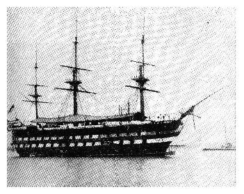 HMS GANGES circa 1899